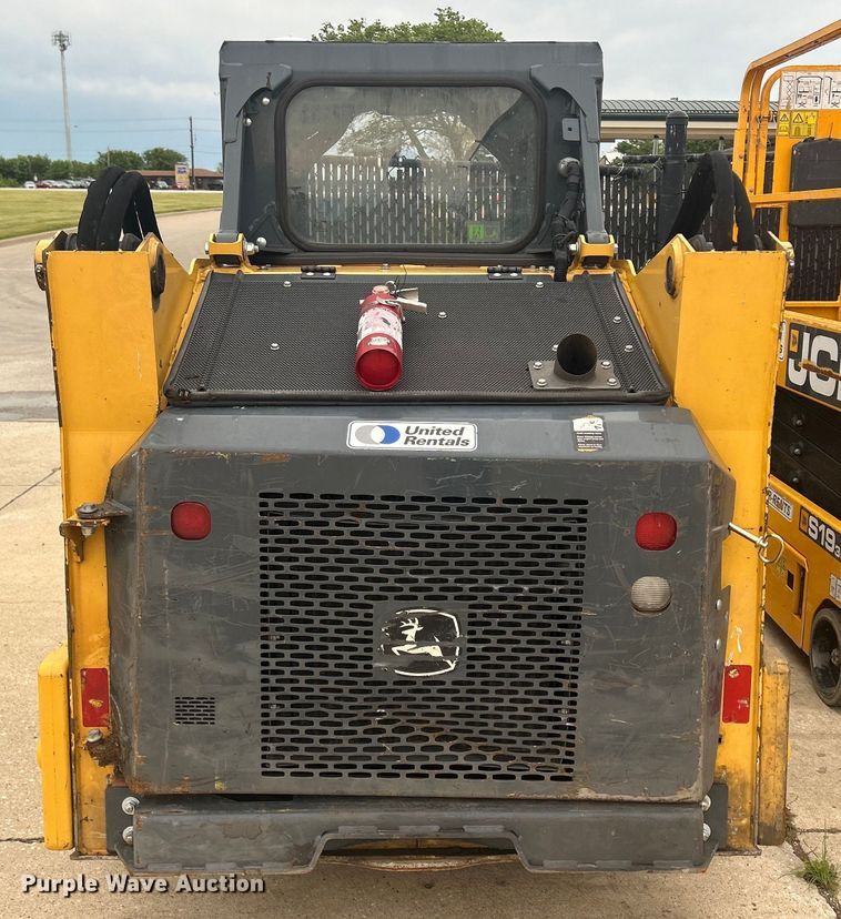 image for item ZA0470 2018 John Deere 312GR skid steer loader