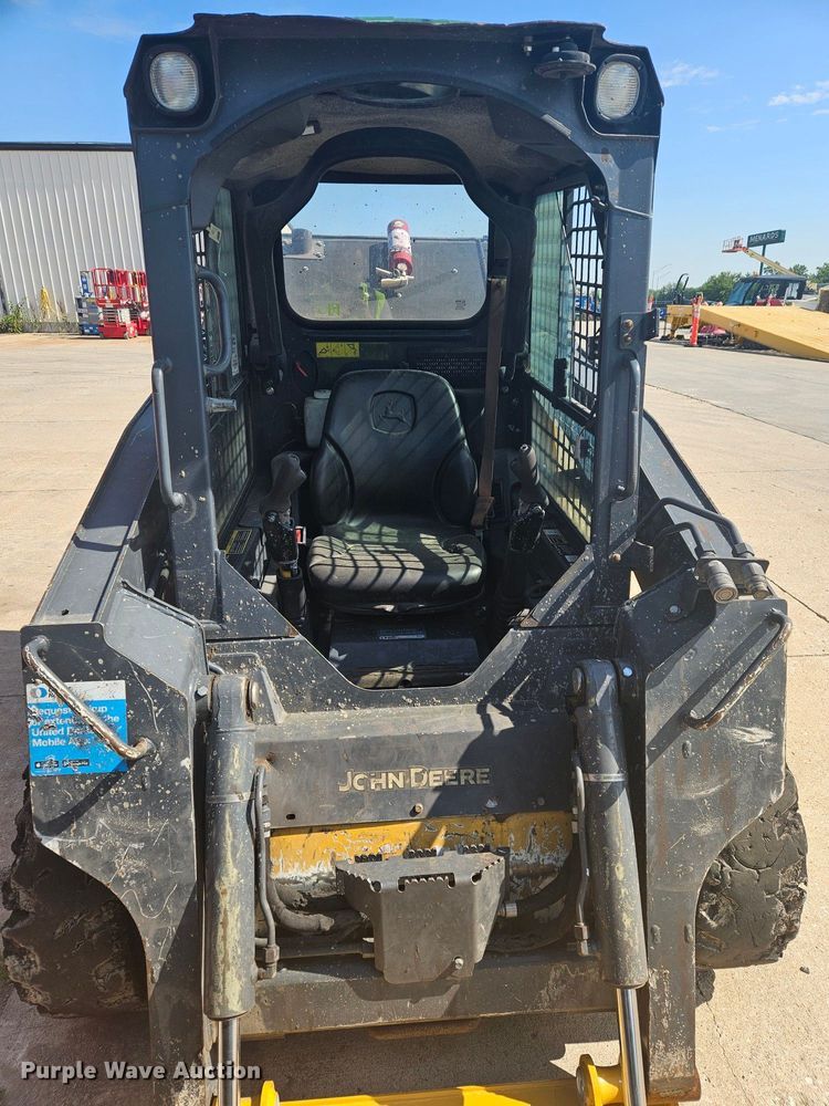 image for item ZA0470 2018 John Deere 312GR skid steer loader