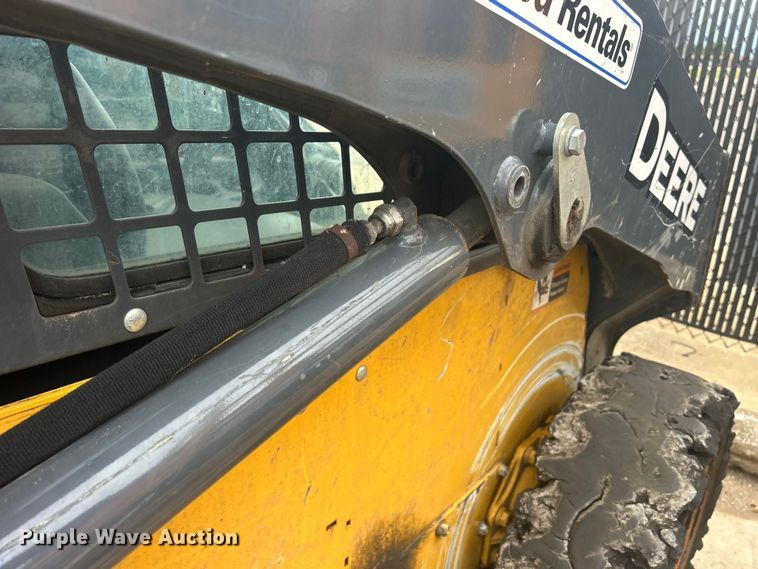 image for item ZA0470 2018 John Deere 312GR skid steer loader