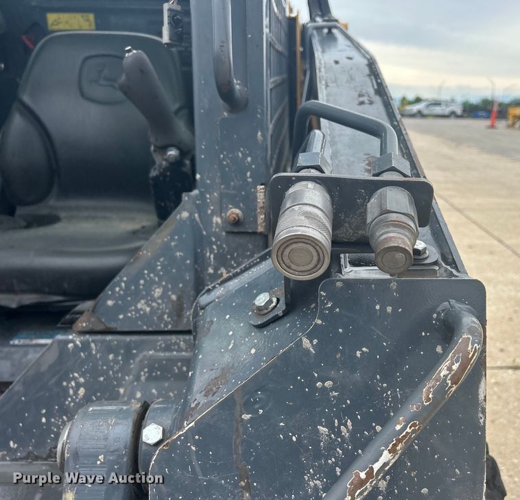 image for item ZA0470 2018 John Deere 312GR skid steer loader