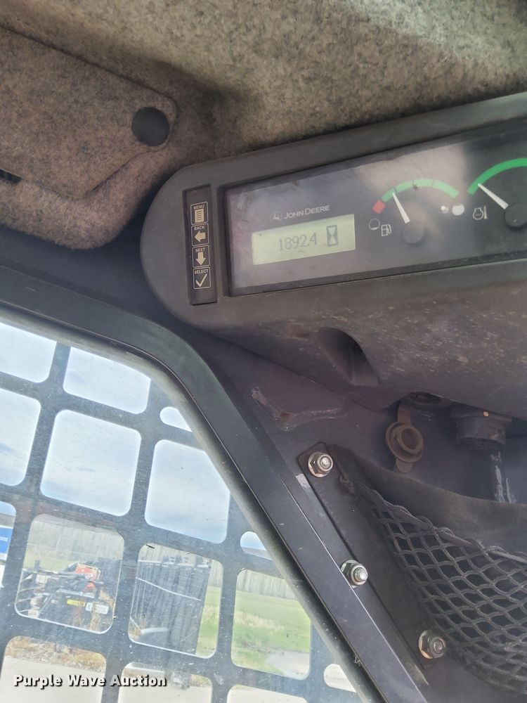 image for item ZA0470 2018 John Deere 312GR skid steer loader