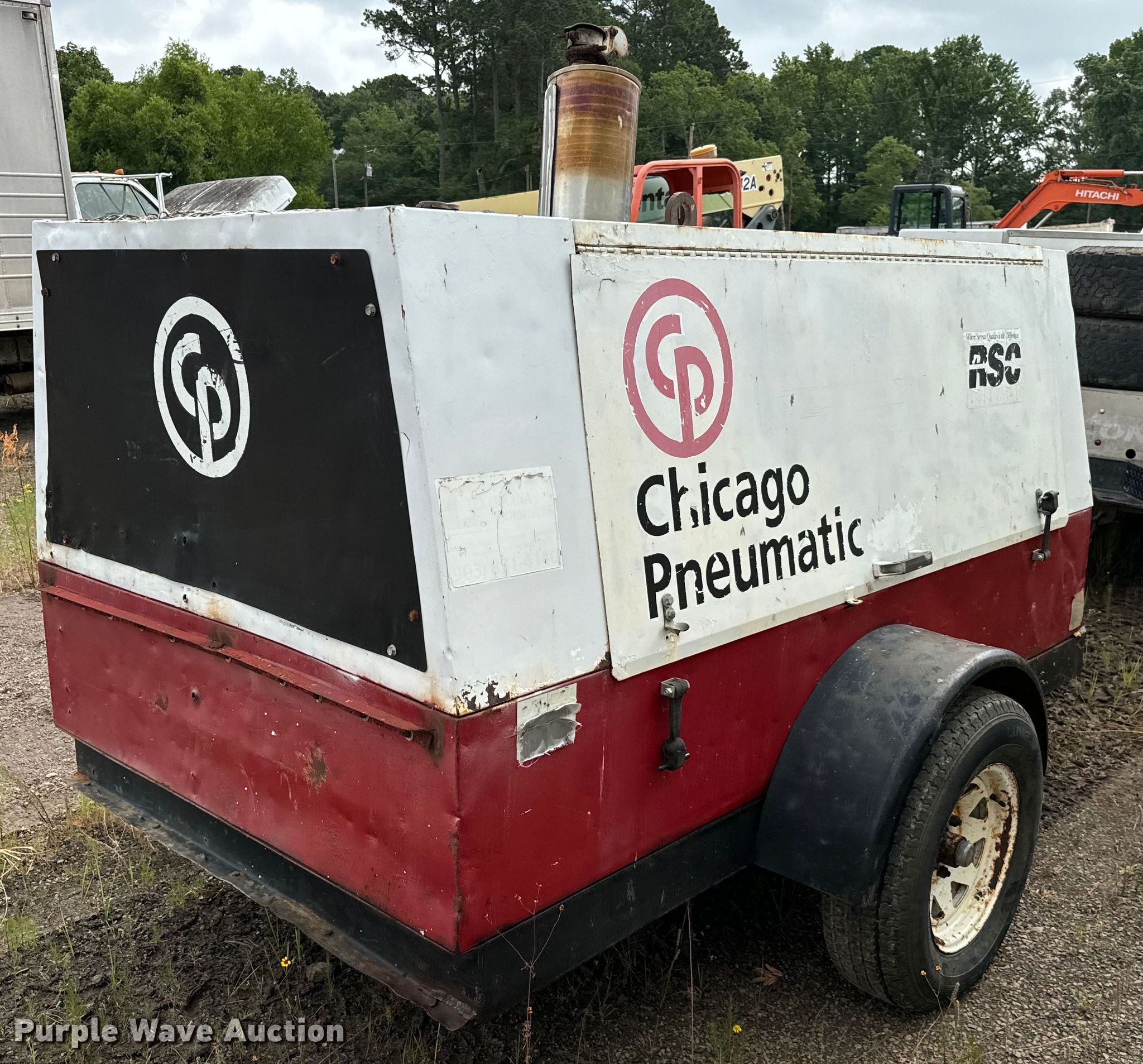 1994 Chicago Pneunmatic 185 air compressor in Texarkana, TX Item