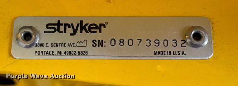 image for item DL4470 (2) Stryker MX-Pro stretchers