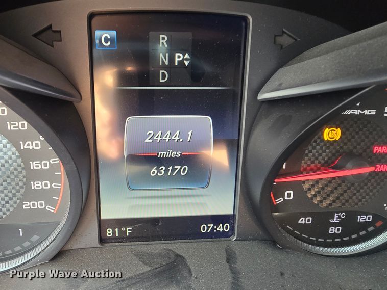 image for item DM1688 2016 Mercedes Benz C63 