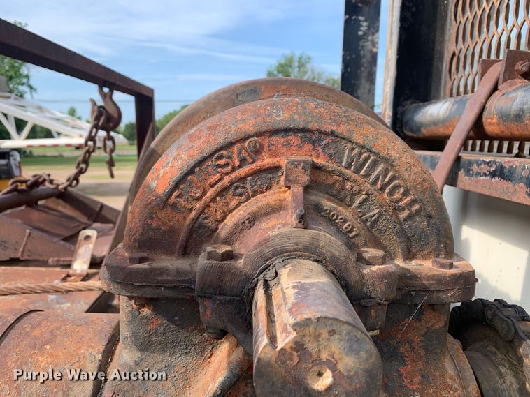 image for item DM7840 1973 Ford  F600 flatbed truck