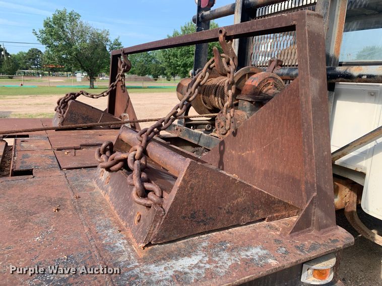 image for item DM7840 1973 Ford  F600 flatbed truck