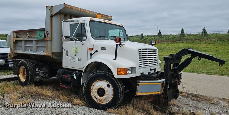 image for item DP0958 2000 International 4700 dump truck