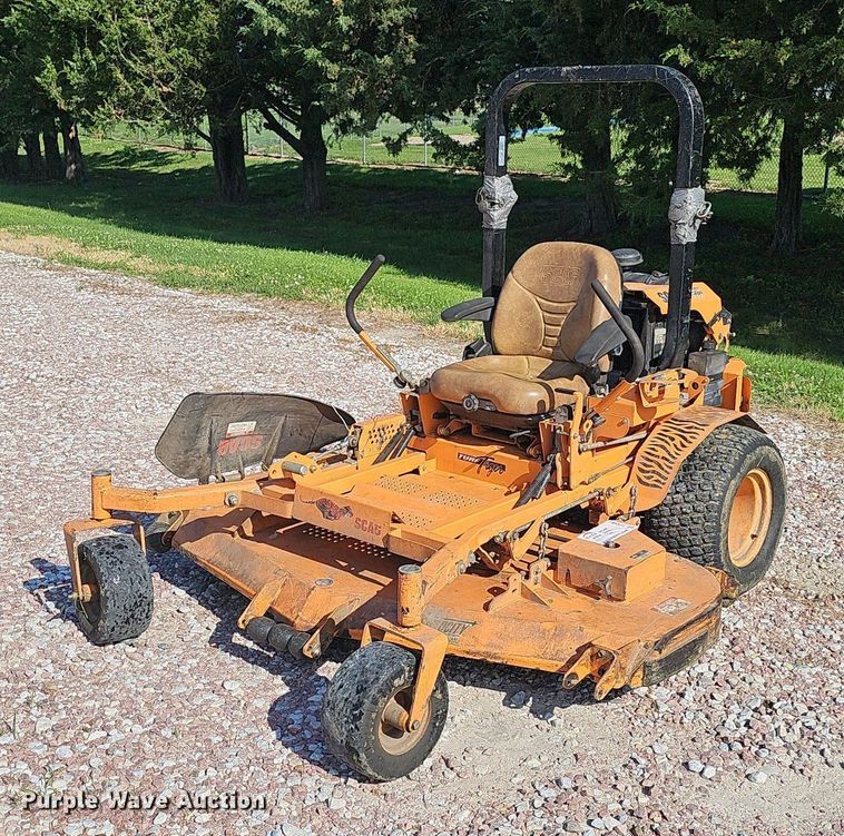 image for item DP0967 Scag Turf Tiger STT-31EFI-SS ZTR lawn mower