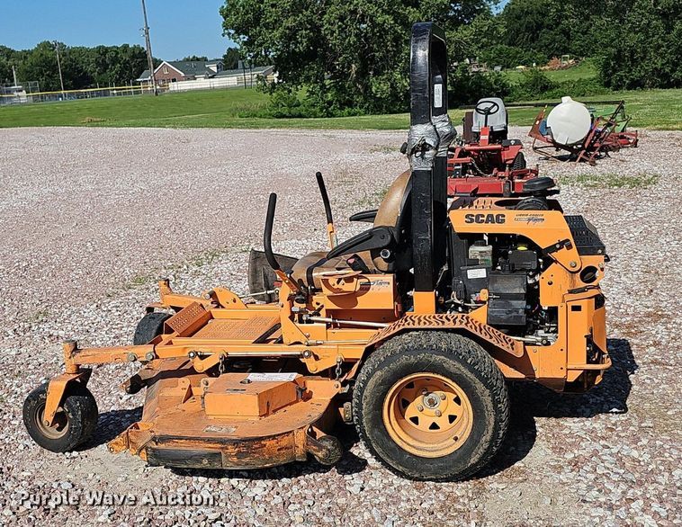 image for item DP0967 Scag Turf Tiger STT-31EFI-SS ZTR lawn mower