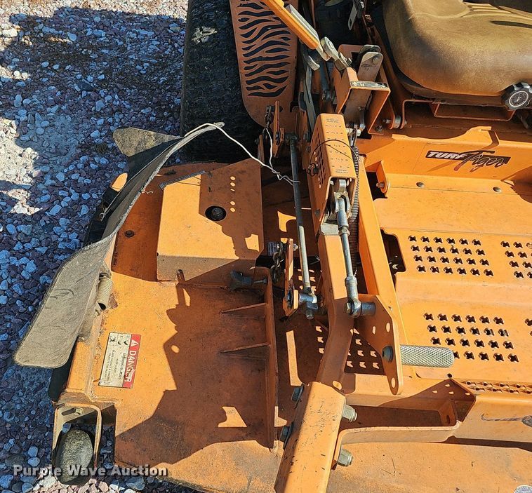 image for item DP0967 Scag Turf Tiger STT-31EFI-SS ZTR lawn mower