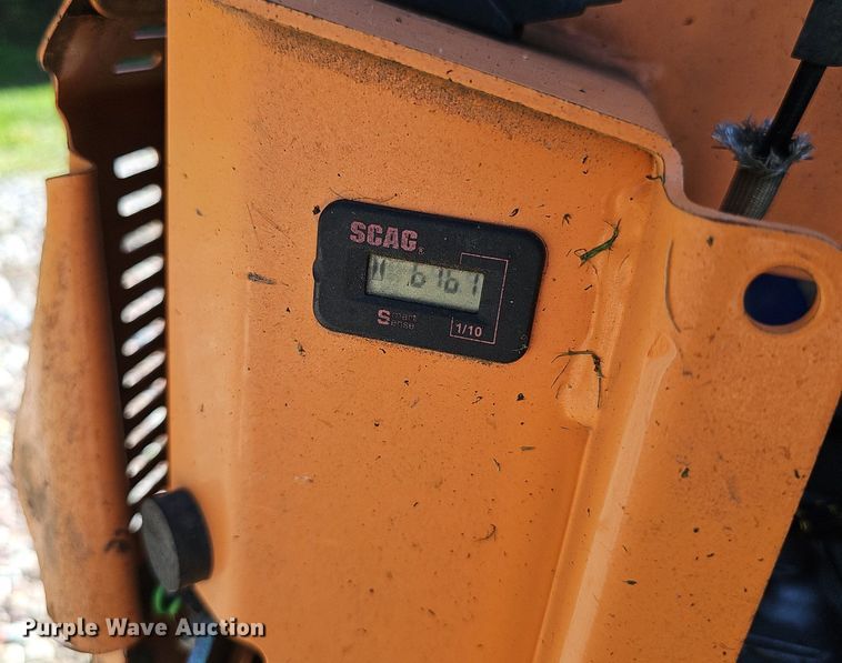 image for item DP0967 Scag Turf Tiger STT-31EFI-SS ZTR lawn mower