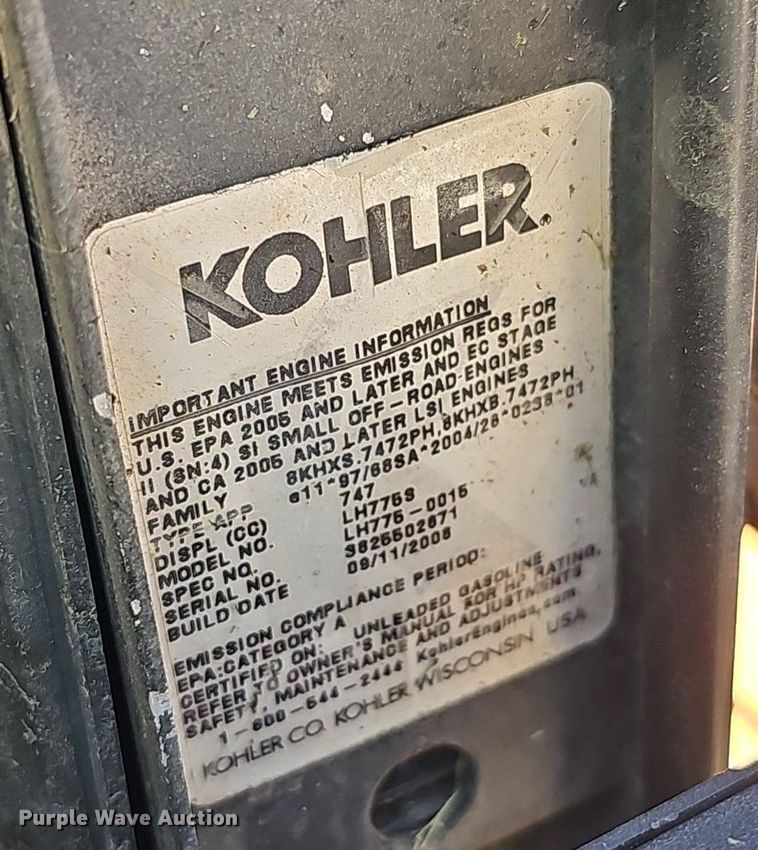 image for item DP0967 Scag Turf Tiger STT-31EFI-SS ZTR lawn mower