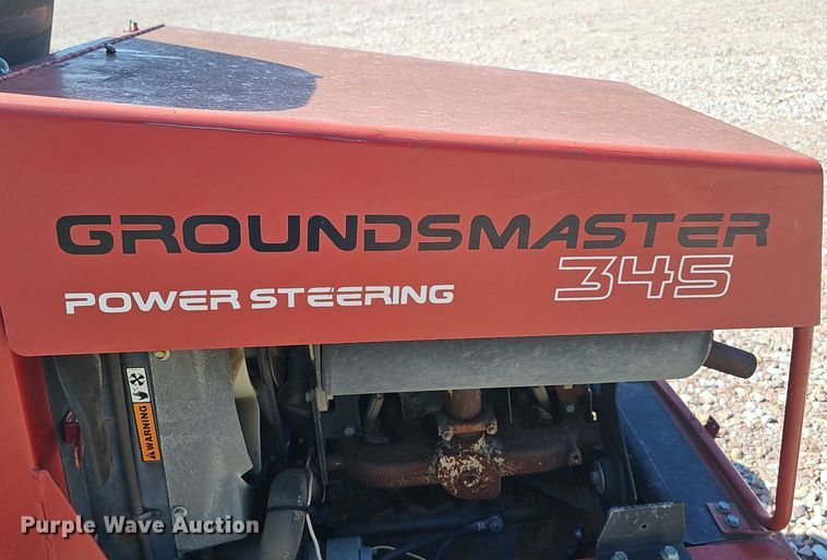 image for item DP0969 Toro Groundsmaster 345 90789 lawn mower