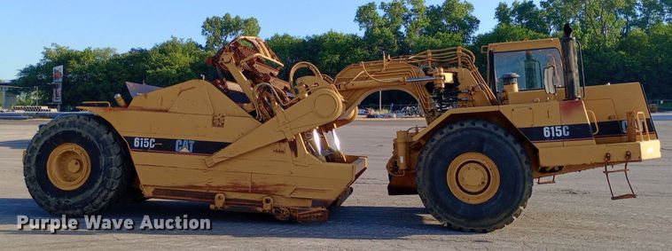 image for item DP1043 1997 Caterpillar 615C Series II elevating scraper