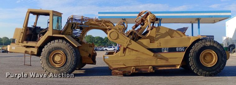 image for item DP1043 1997 Caterpillar 615C Series II elevating scraper