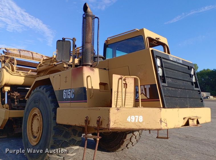 image for item DP1043 1997 Caterpillar 615C Series II elevating scraper