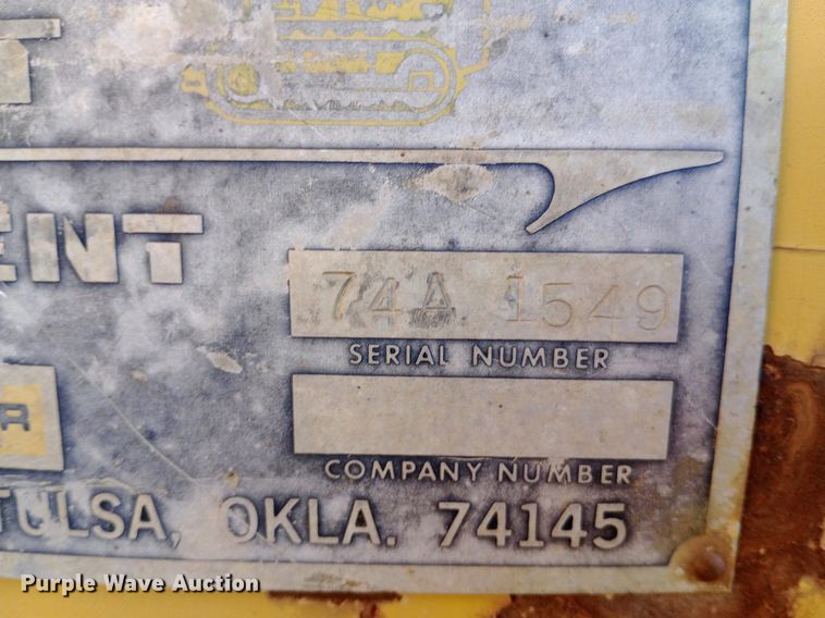 image for item DP1050 1965 Caterpillar D6C dozer