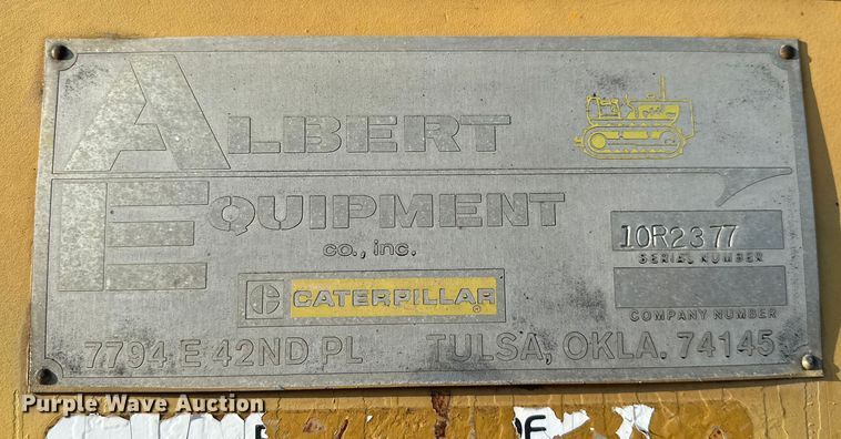 image for item DP1051 1972 Caterpillar 120 motor grader