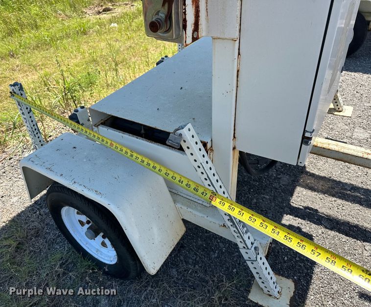 image for item DP1059 American Signal CMS-GP432-T message board trailer