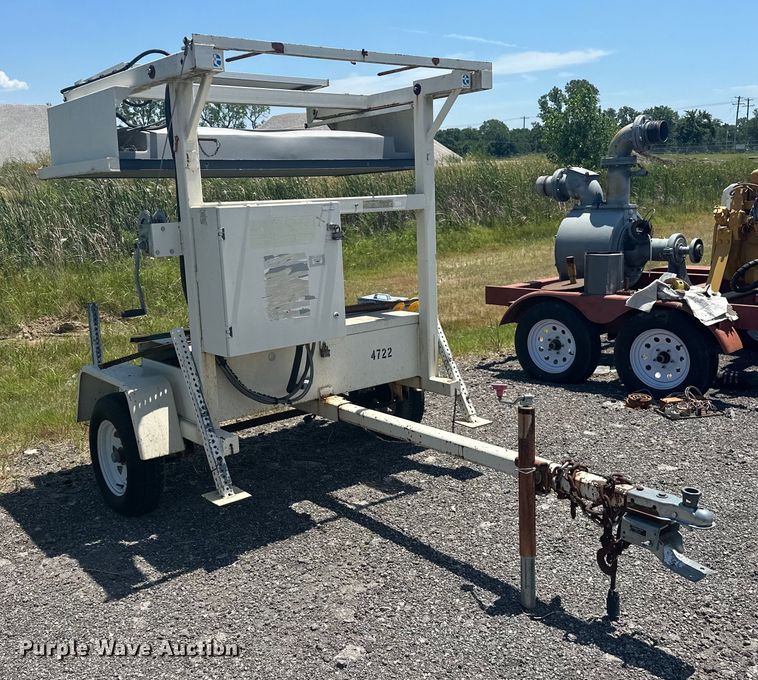 image for item DP1060 American Signal CMS-GP432-T message board trailer