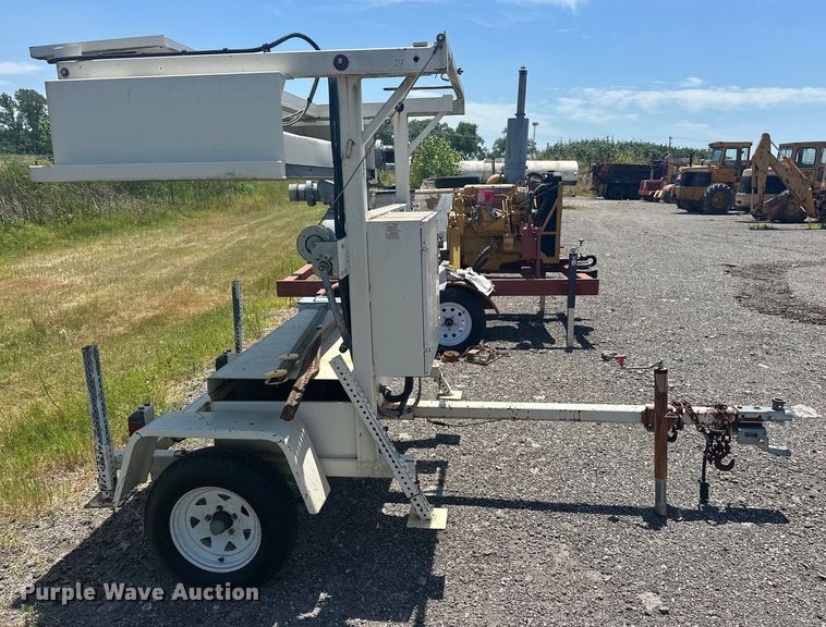 image for item DP1060 American Signal CMS-GP432-T message board trailer