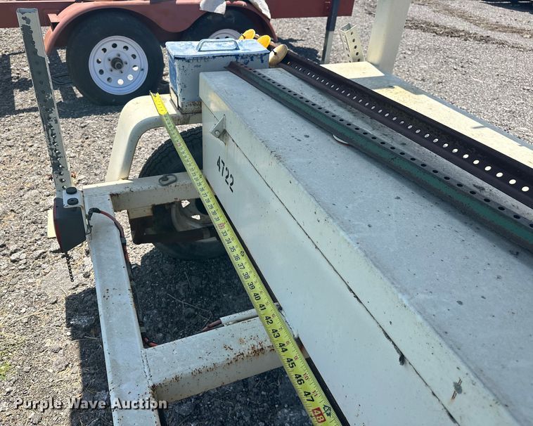 image for item DP1060 American Signal CMS-GP432-T message board trailer