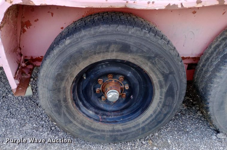 image for item DP1065 1989 Charles Machine Works, Inc. tilt deck equipment trailer