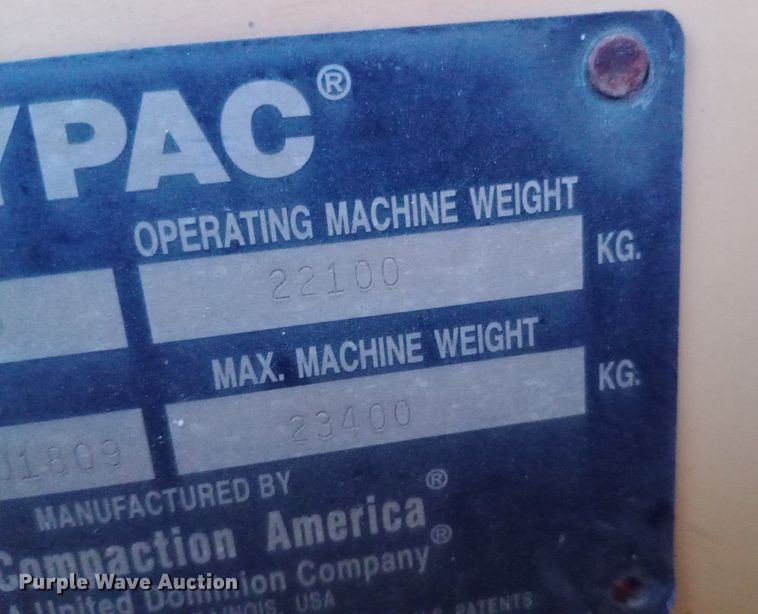 image for item DP1066 Hypac double drum vibratory roller