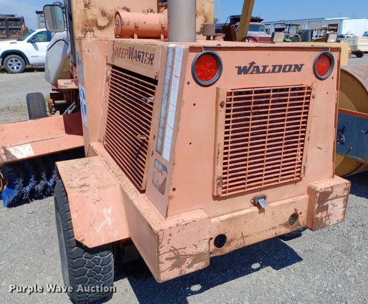 image for item DP1081 1987 Waldon Sweepmaster broom