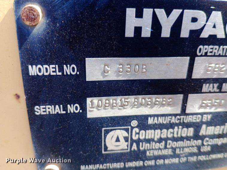 image for item DP1082 Hypac C330B double drum roller