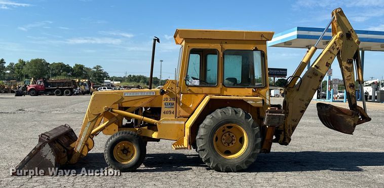 image for item DP1087 1973 John Deere 310 backhoe