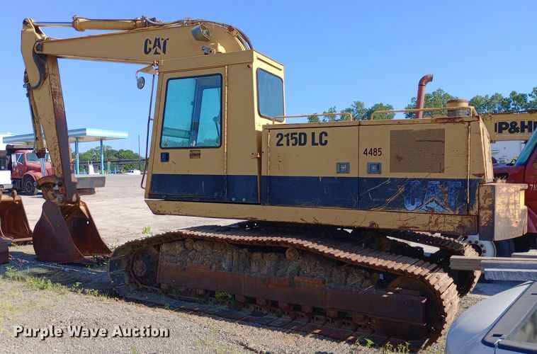 image for item DP1095 1990 Caterpillar 215D excavator