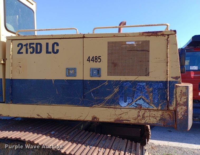 image for item DP1095 1990 Caterpillar 215D excavator