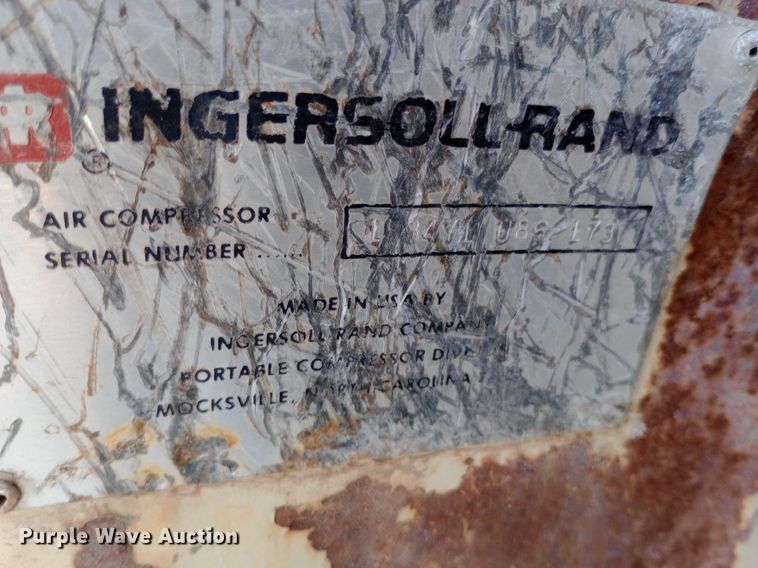 image for item DP1102 Ingersoll-Rand air compressor