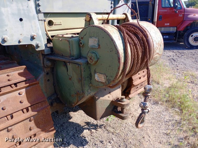 image for item DP1107 1971 Caterpillar D7F dozer
