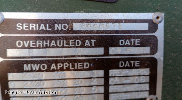 image for item DP1109 1989 Bowen & McLaughlin York M929 dump truck