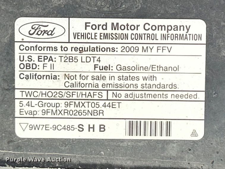 image for item DP1112 2009 Ford F150 SuperCrew pickup truck