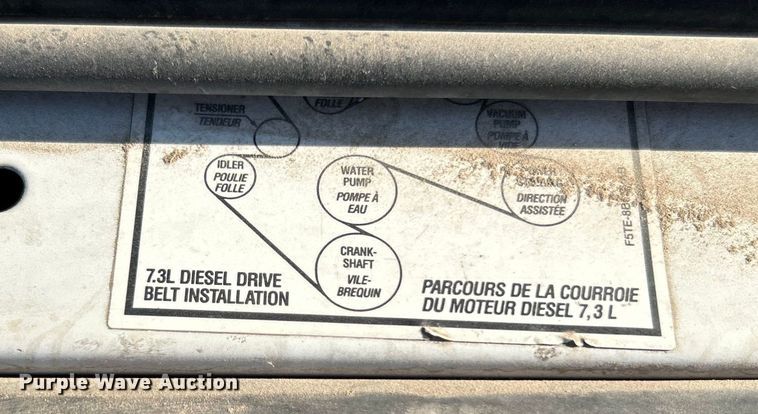 image for item DP1123 1997 Ford F250 pickup truck