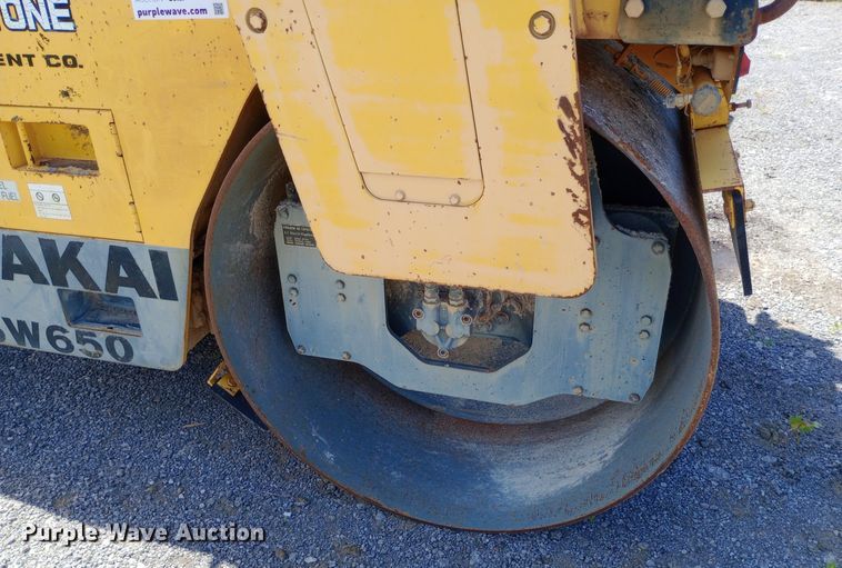 image for item DP1136 Sakai SW650 double drum vibratory roller