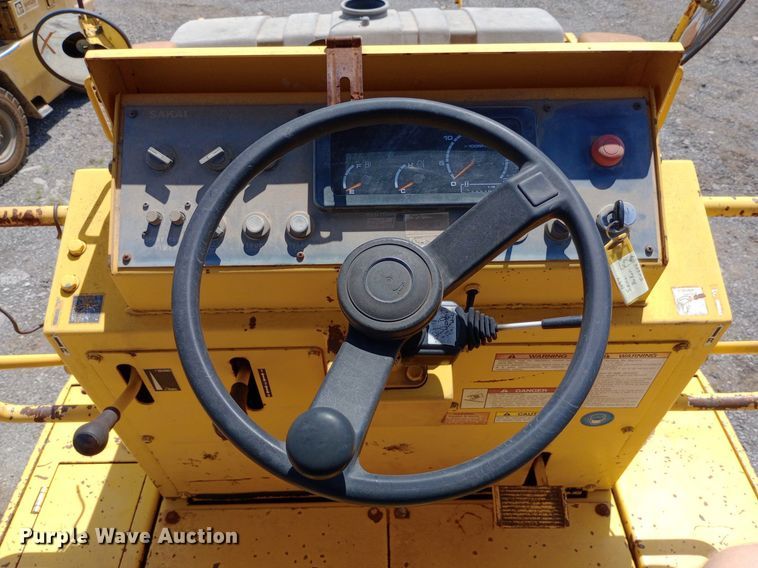 image for item DP1136 Sakai SW650 double drum vibratory roller