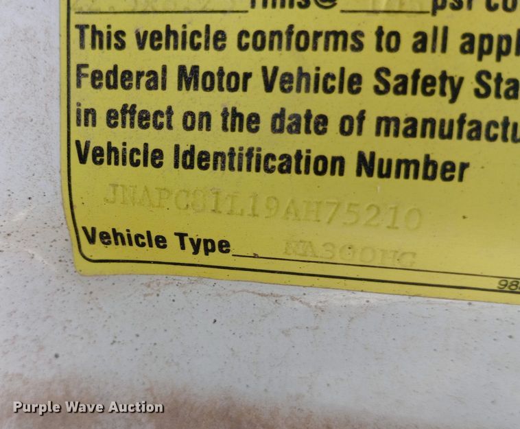 image for item DP1139 2009 Nissan 3500 Rosco Pro Patcher pothole patcher truck