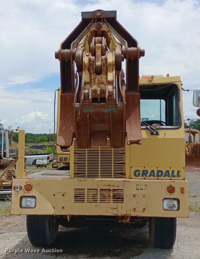 image for item DP1140 1996 Gradall XL4100 wheeled excavator