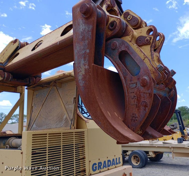 image for item DP1140 1996 Gradall XL4100 wheeled excavator