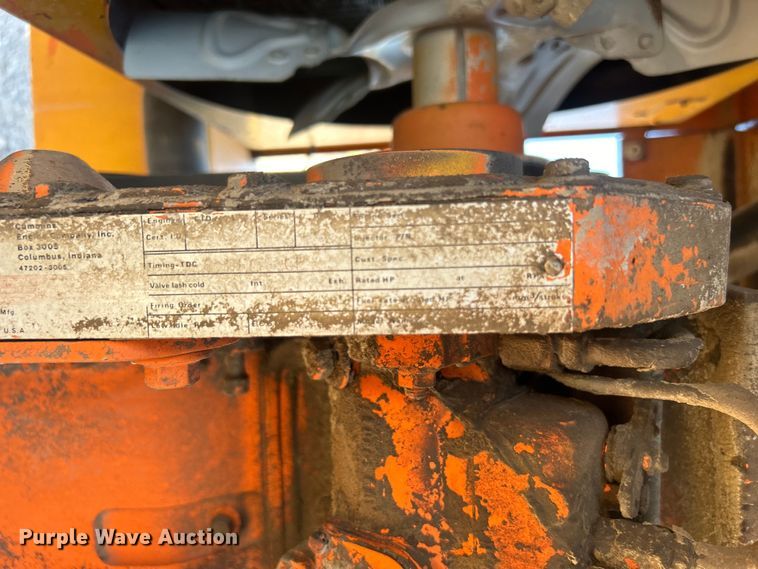 image for item DP1146 1987 Waldon Sweepmaster broom