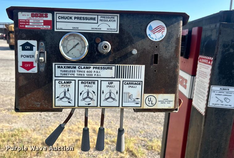 image for item DP1163 Coats HIT5000 tire machine