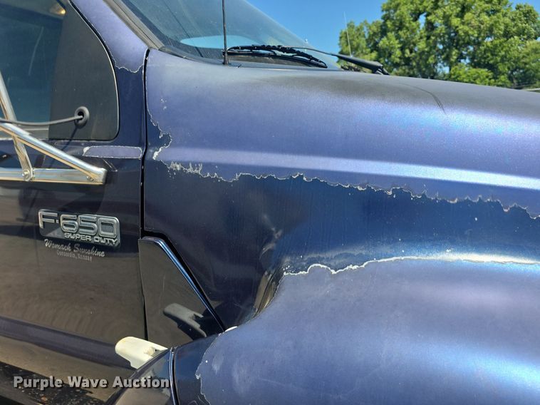 image for item DQ4390 2009 Ford F650 Super Duty XL dump truck