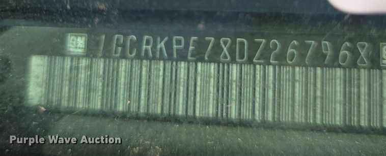 image for item DQ4399 2013 Chevrolet Silverado 1500 Ext. Cab pickup truck