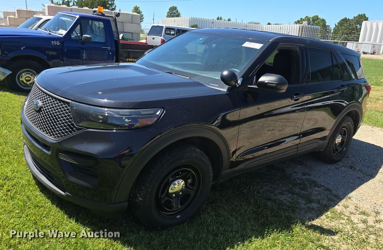 image for item DQ4410 2020 Ford Explorer Police Interceptor SUV