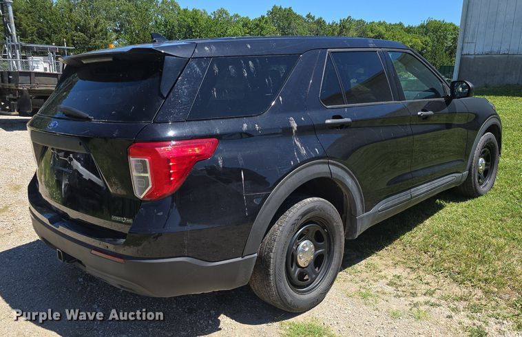 image for item DQ4410 2020 Ford Explorer Police Interceptor SUV