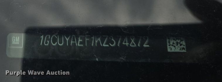 image for item DQ4413 2019 Chevrolet Silverado 1500 Crew Cab pickup truck